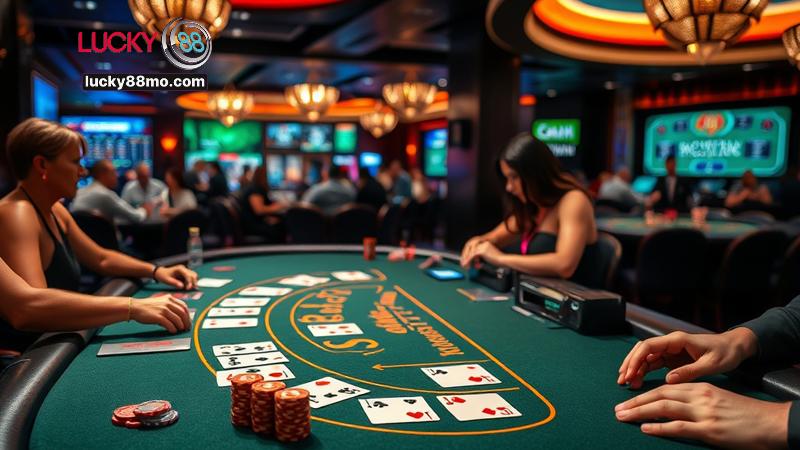 Hướng dẫn chơi Blackjack Lucky88 chi tiết