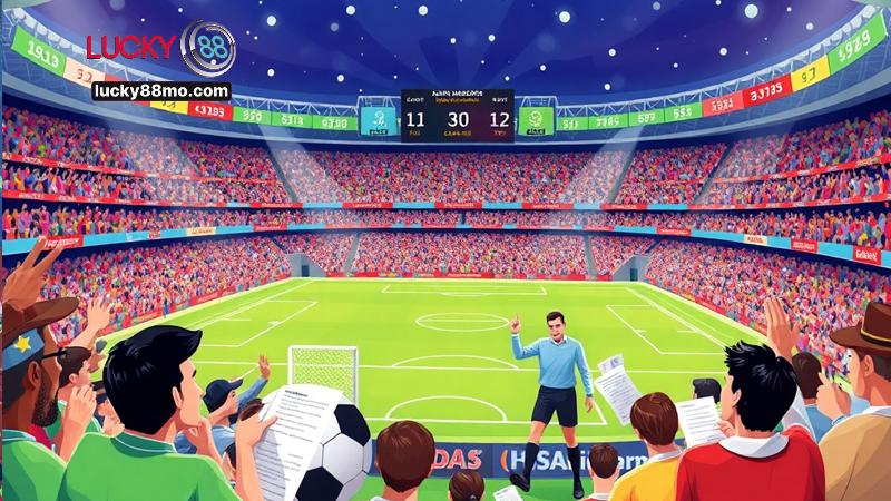 Cách đọc bảng kèo châu Á Lucky88